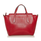 Gucci Swing Leather Satchel (SHG-35070)