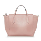 Gucci Swing Leather Satchel (SHG-BrbcIS)