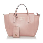 Gucci Swing Leather Satchel (SHG-BrbcIS)