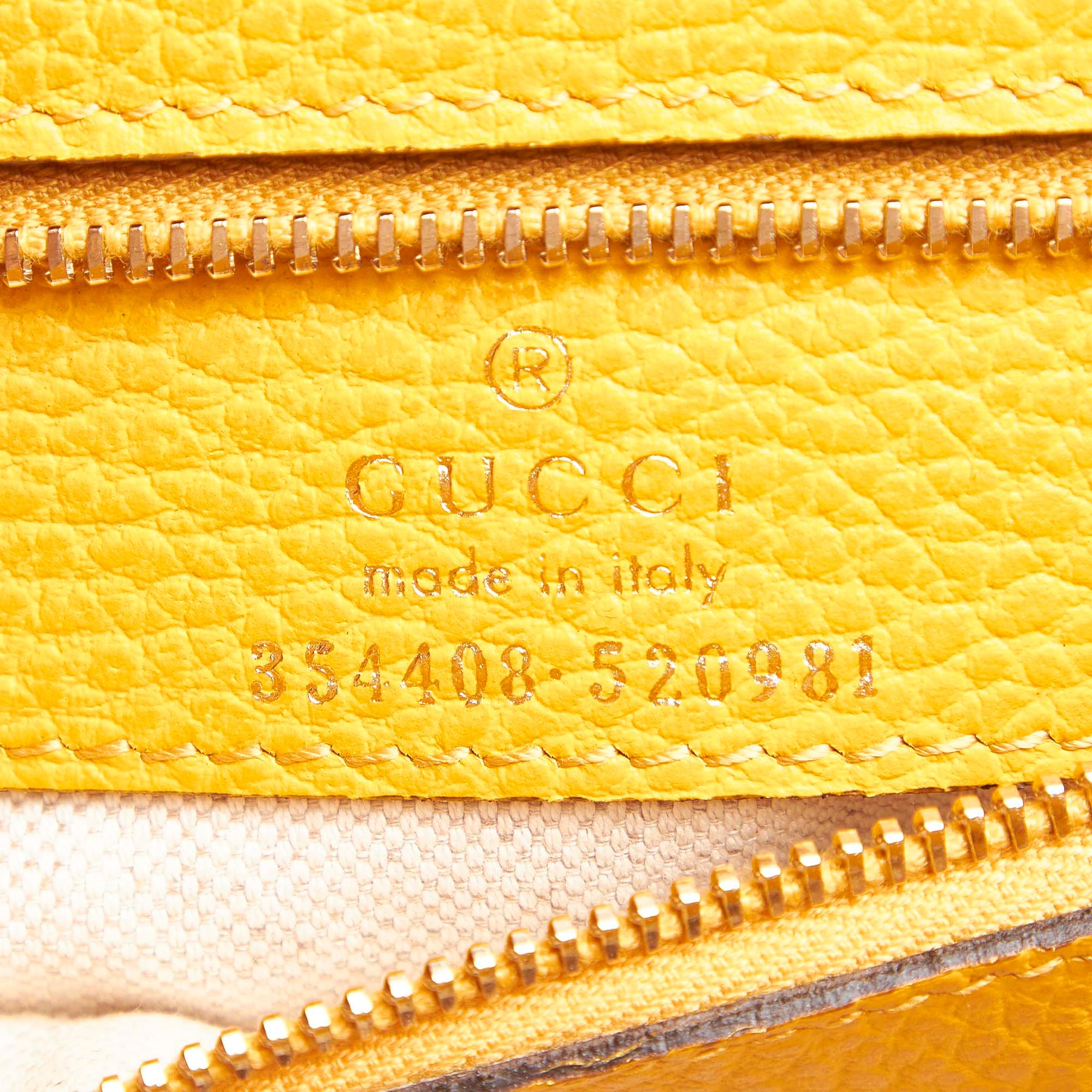 Gucci Swing Leather Tote Bag (SHG-20608)
