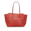 Gucci Swing Leather Tote Bag (SHG-22292)