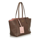 Gucci Swing Leather Tote Bag (SHG-25764)