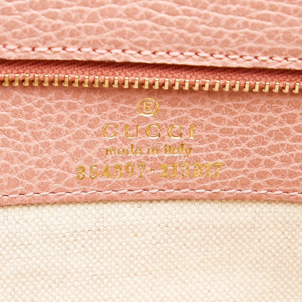 Gucci Swing Leather Tote Bag (SHG-29026)