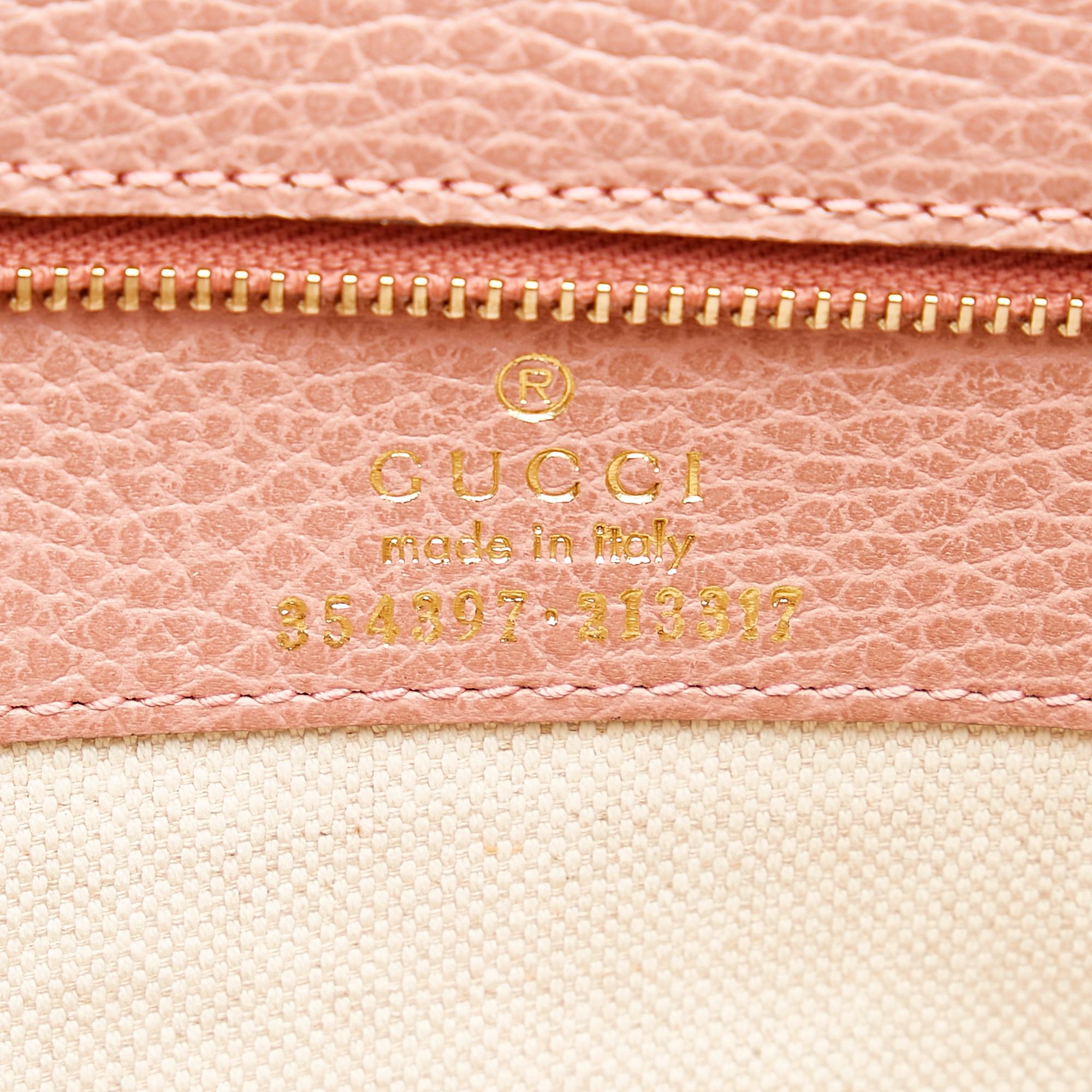 Gucci Swing Leather Tote Bag (SHG-29026)
