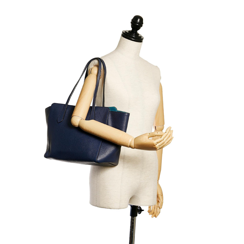 Gucci Swing Leather Tote Bag (SHG-29049)