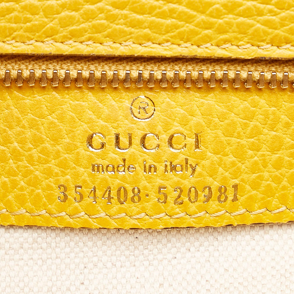 Gucci Swing Leather Tote Bag (SHG-29338)