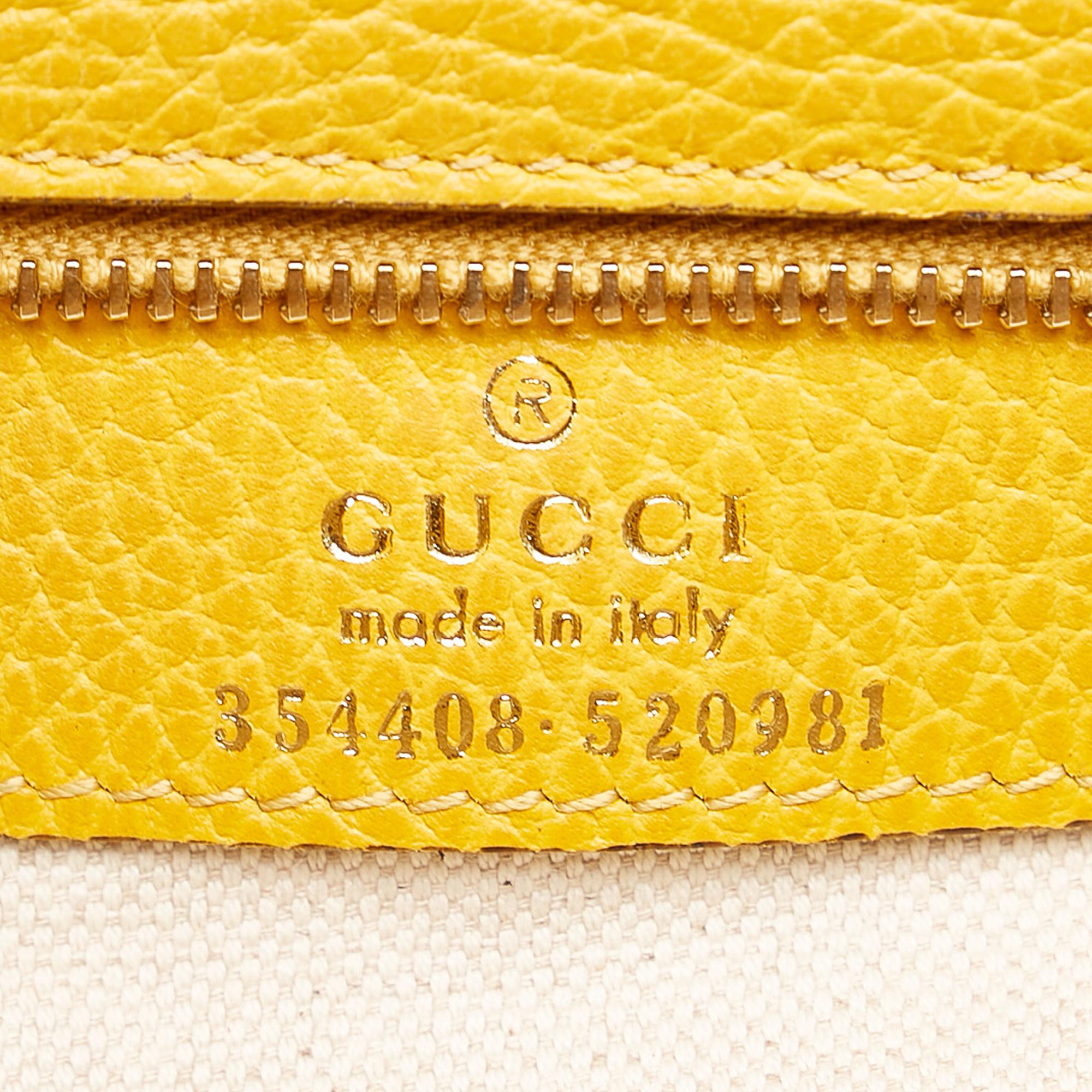 Gucci Swing Leather Tote Bag (SHG-29338)