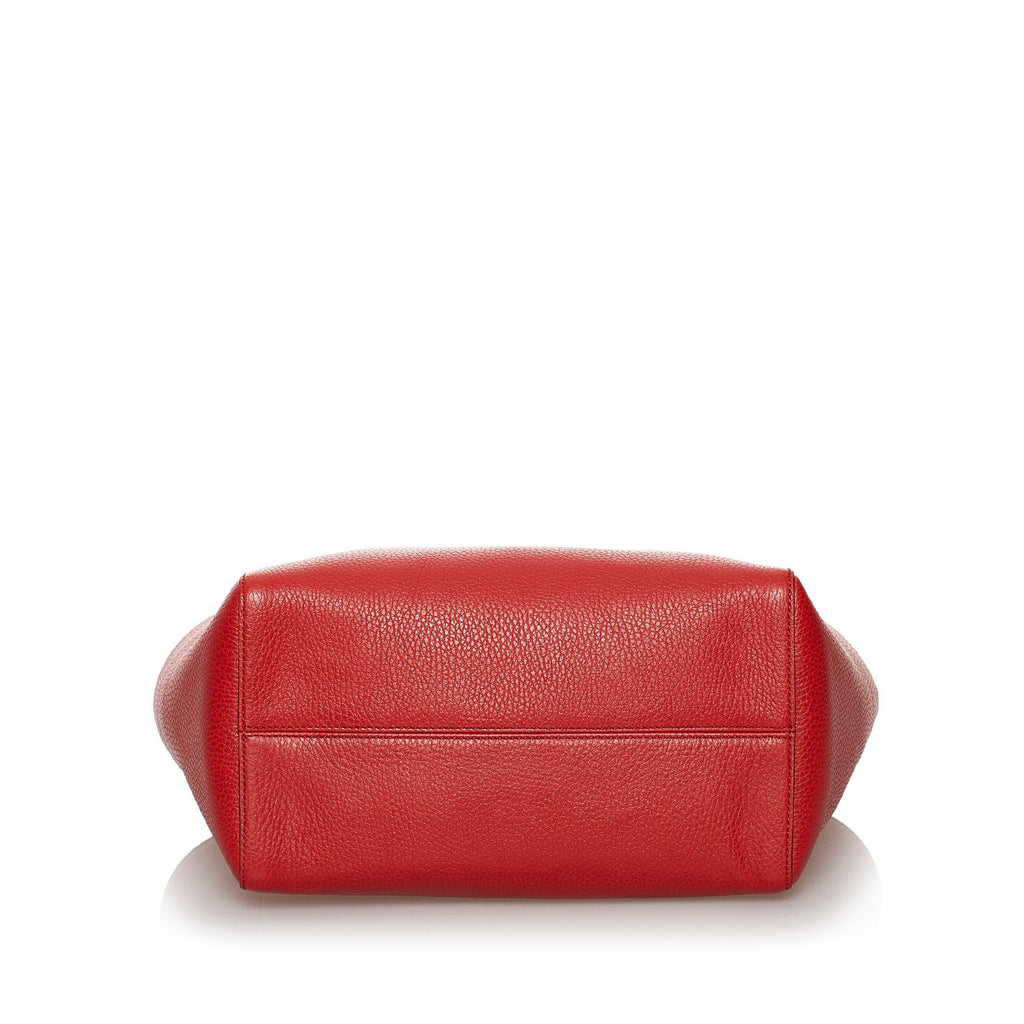 Gucci Swing Leather Tote Bag (SHG-30515)