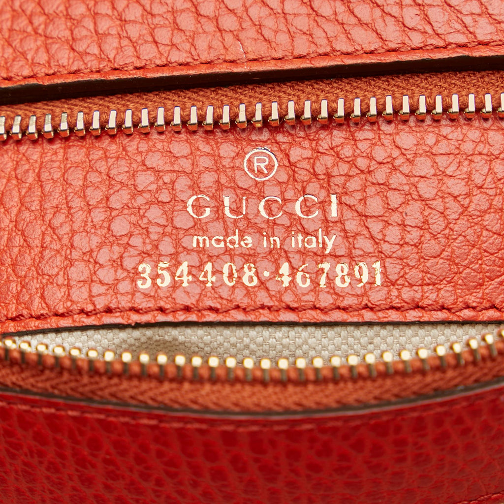 Gucci Swing Leather Tote Bag (SHG-30515)