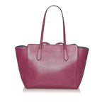 Gucci Swing Leather Tote Bag (SHG-30671)