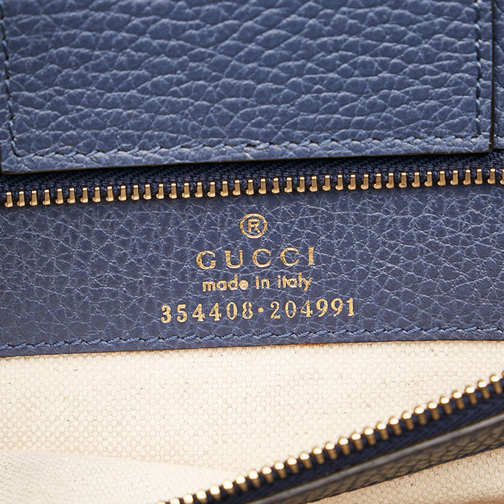 Gucci Swing Leather Tote Bag (SHG-30671)