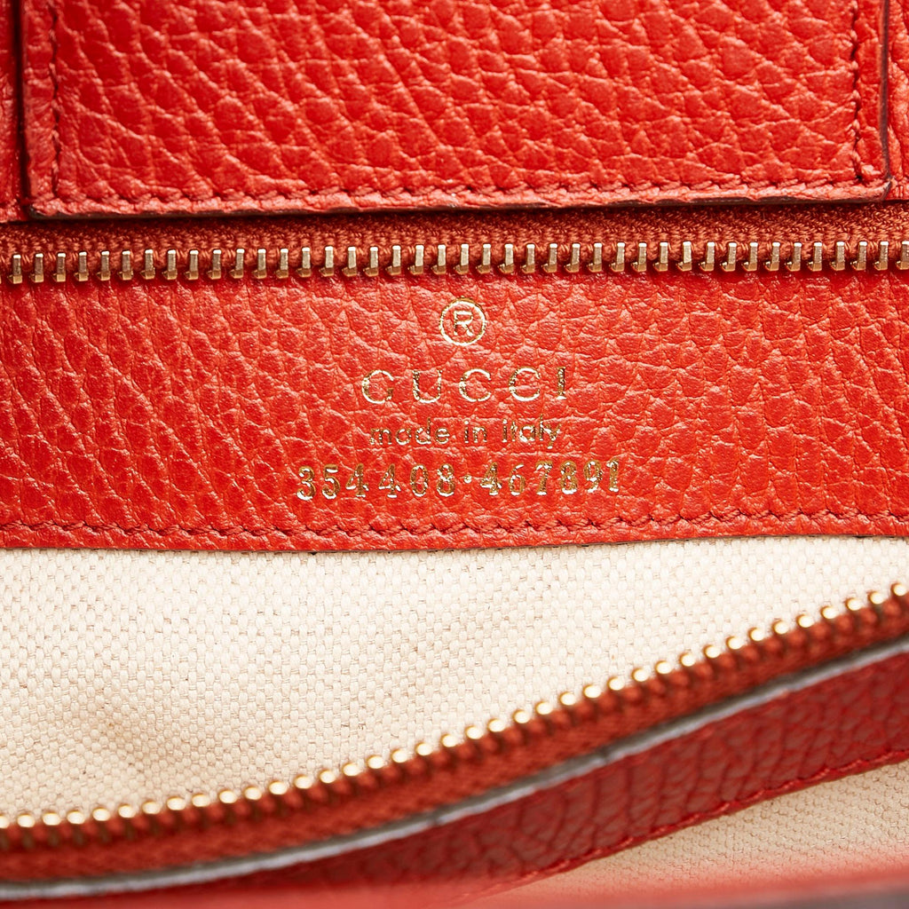 Gucci Swing Leather Tote Bag (SHG-31284)