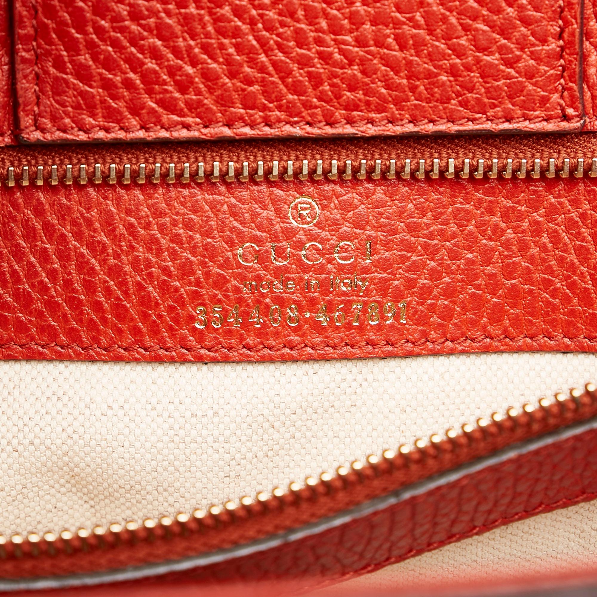 Gucci Swing Leather Tote Bag (SHG-31284)
