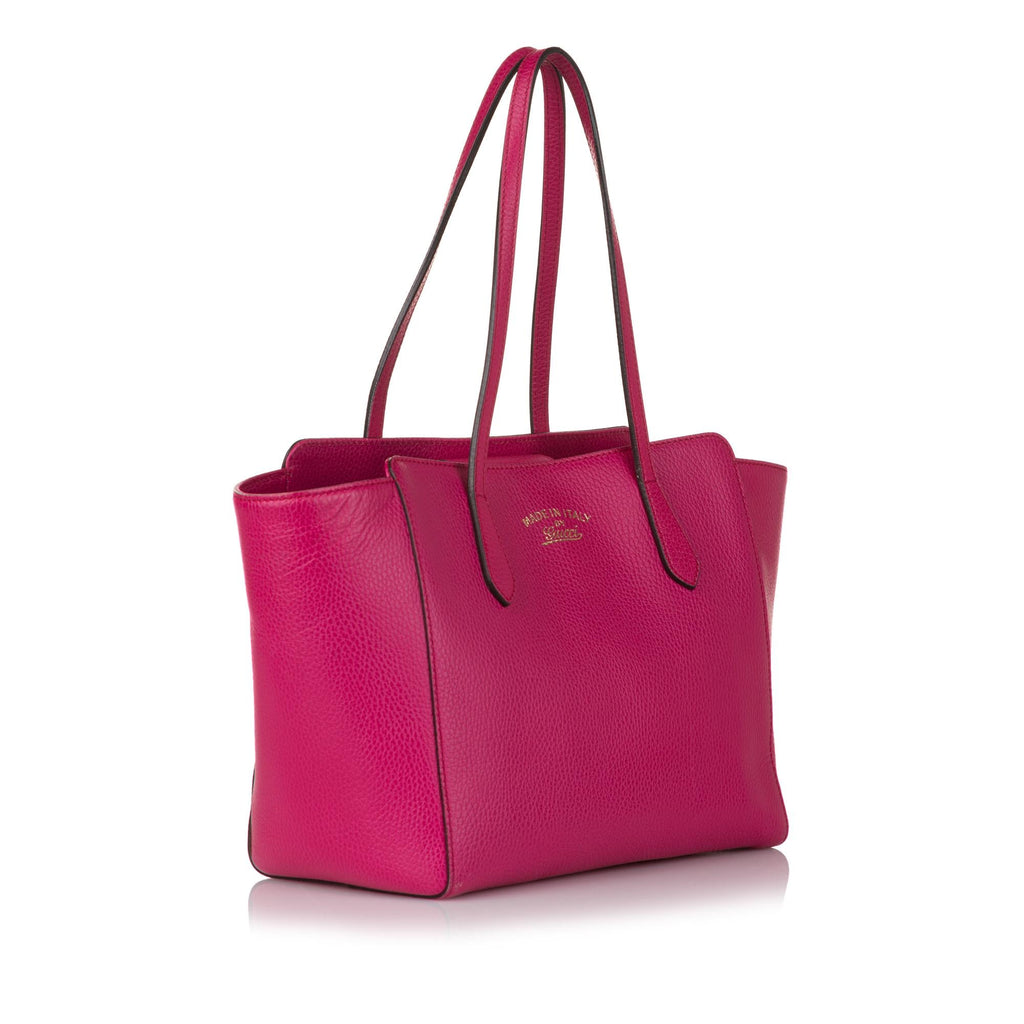 Gucci Swing Leather Tote Bag (SHG-31288)