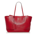 Gucci Swing Leather Tote Bag (SHG-31746)