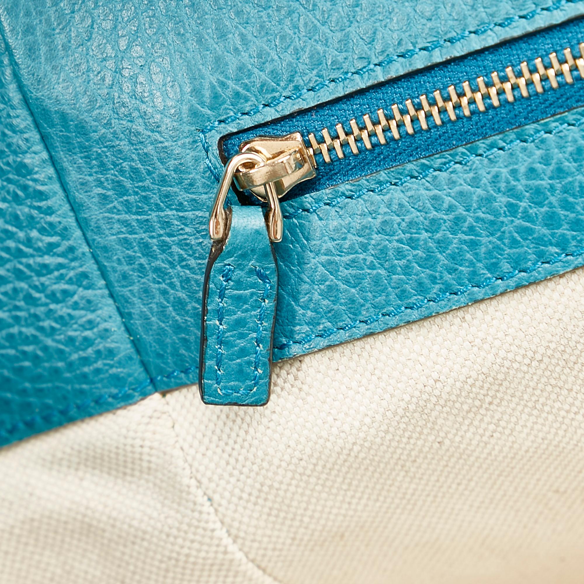 Gucci Swing Leather Tote Bag (SHG-31839)