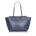 Gucci Swing Leather Tote Bag (SHG-31839)
