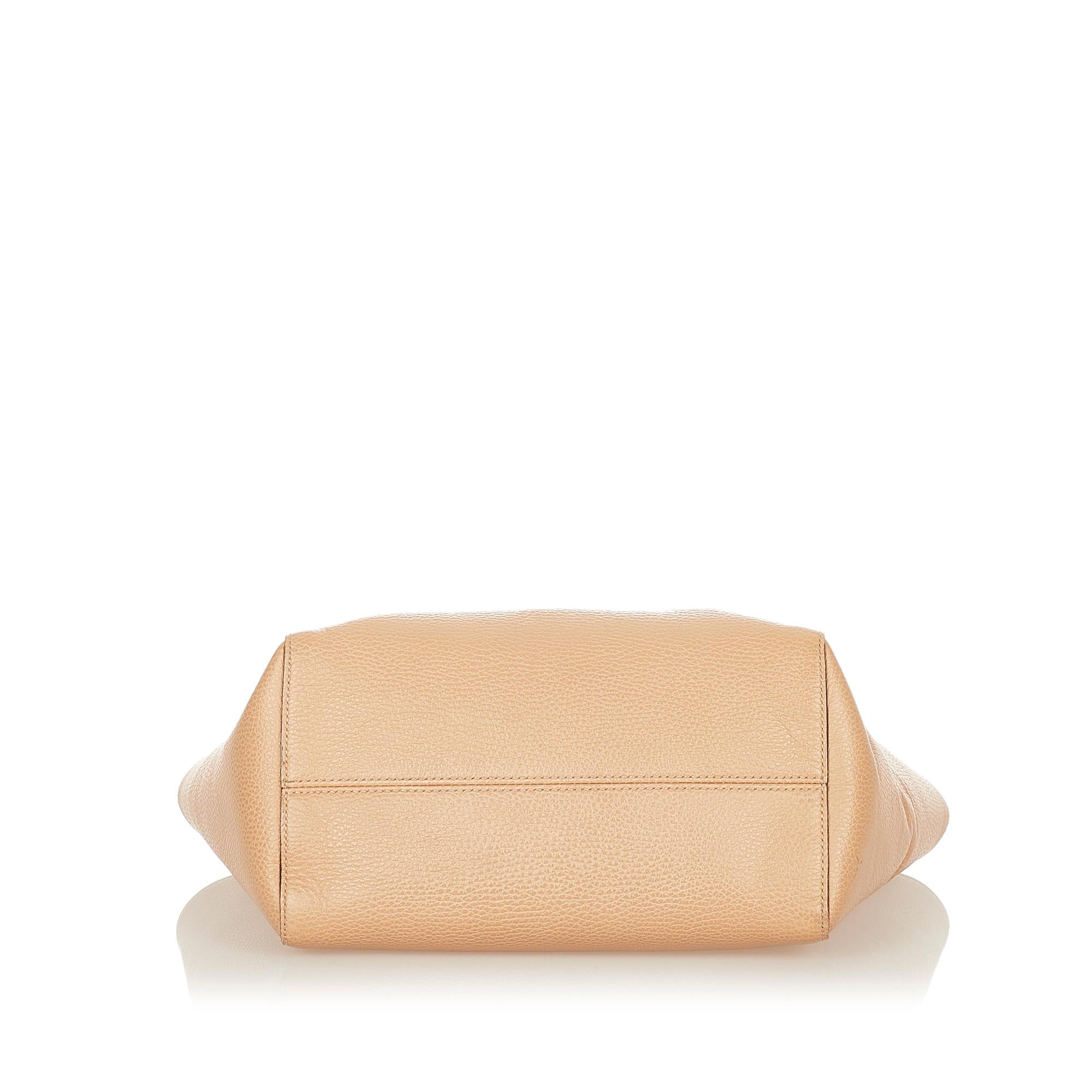 Gucci Swing Leather Tote Bag (SHG-31934)