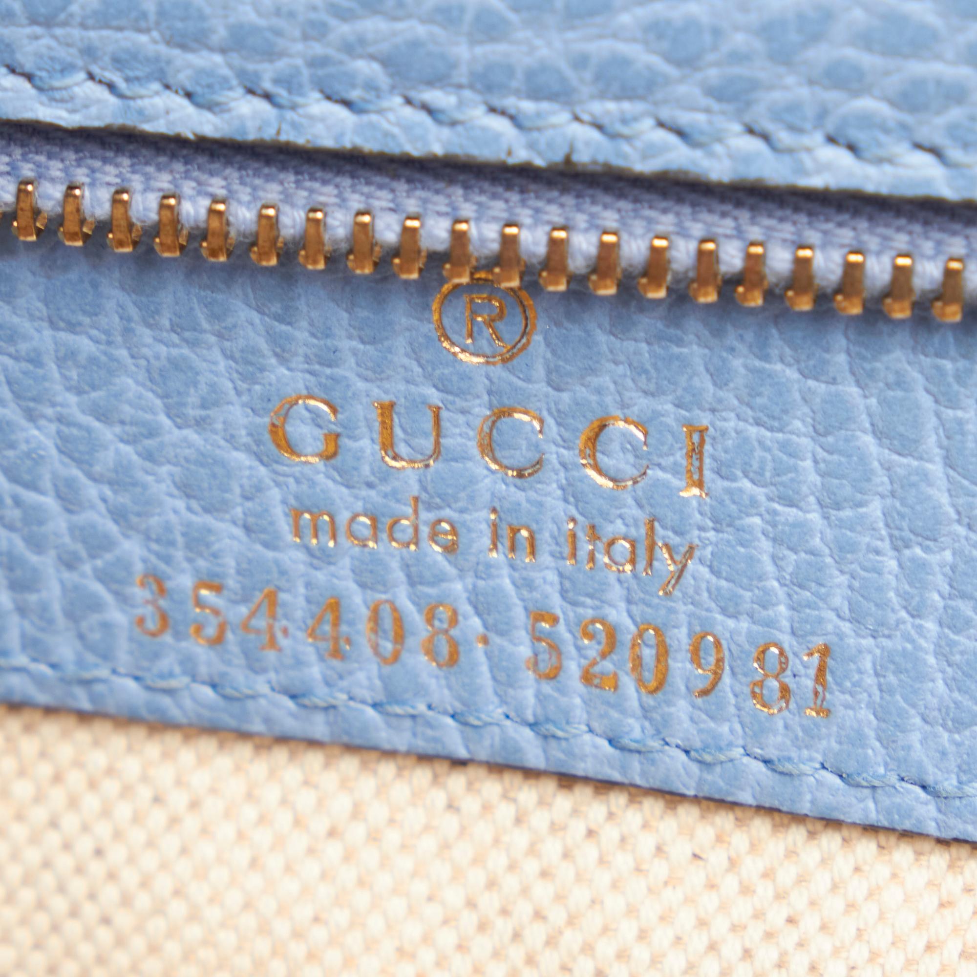 Gucci Swing Leather Tote Bag (SHG-31934)