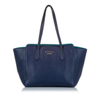 Gucci Swing Leather Tote Bag (SHG-31964)