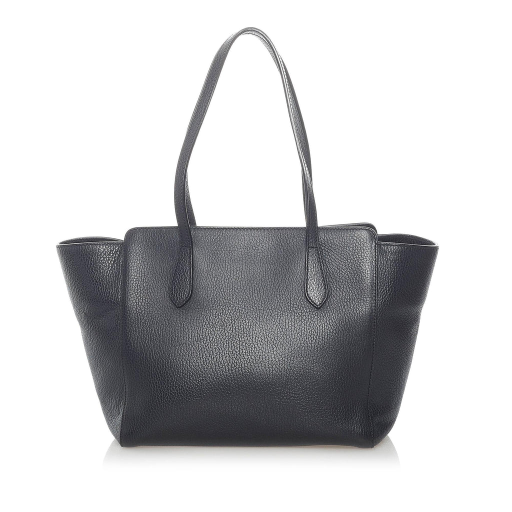 Gucci Swing Leather Tote Bag (SHG-32013)