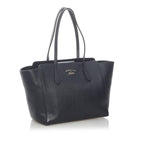 Gucci Swing Leather Tote Bag (SHG-32013)