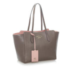 Gucci Swing Leather Tote Bag (SHG-32057)