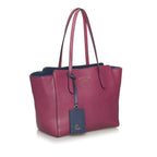 Gucci Swing Leather Tote Bag (SHG-33780)