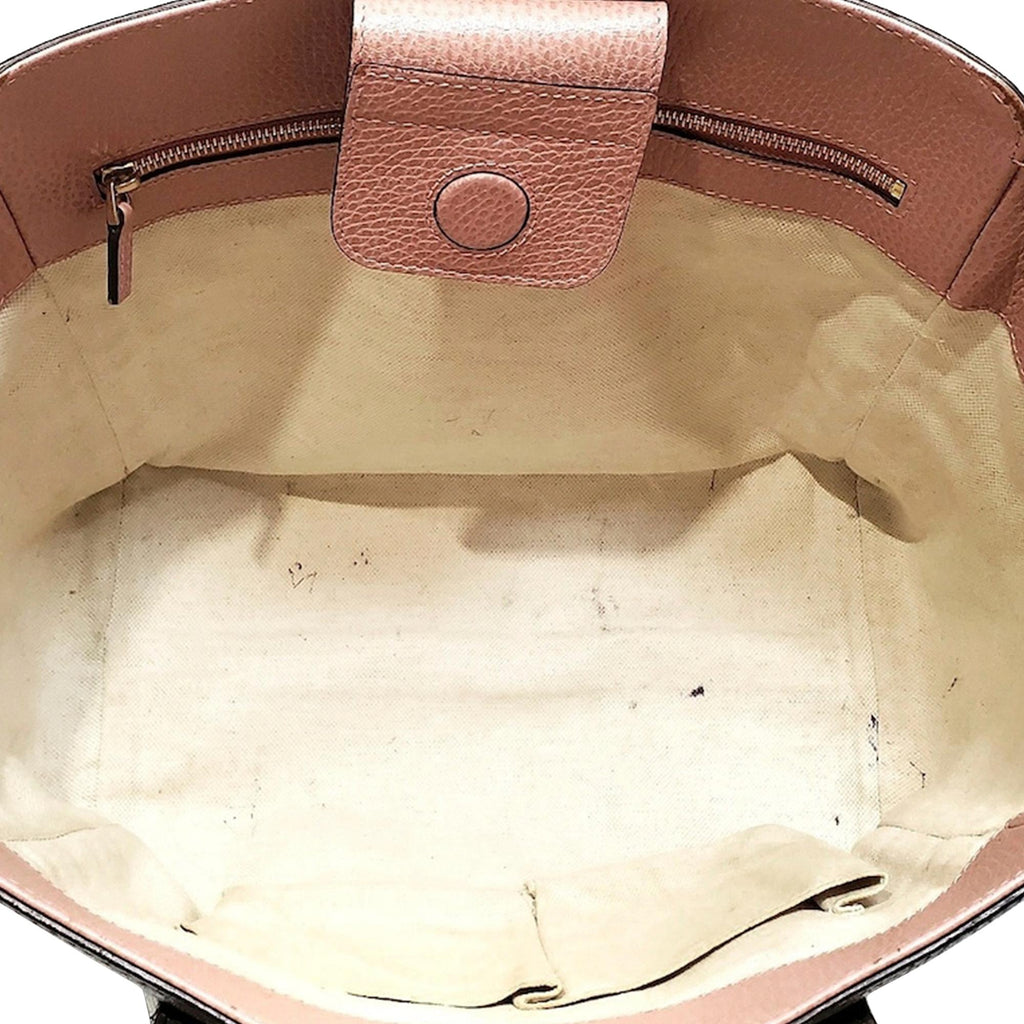 Gucci Swing Leather Tote Bag (SHG-34509)