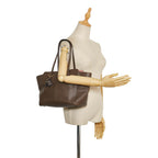 Gucci Swing Leather Tote Bag (SHG-35612)