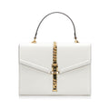 Gucci Sylvie 1969 Leather Satchel (SHG-XLLZGR)