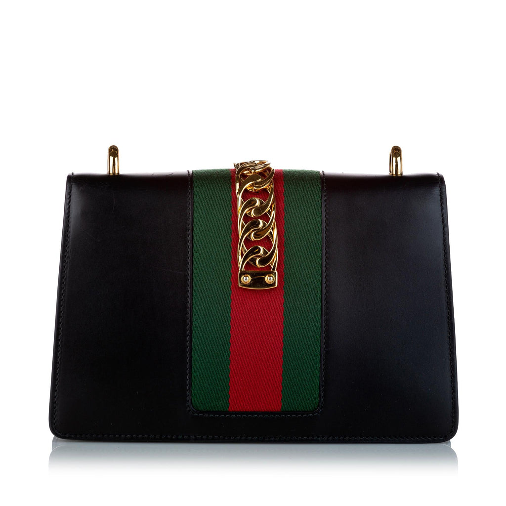 Gucci Sylvie Leather Shoulder Bag (SHG-26629)