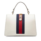 Gucci Sylvie Web Satchel (SHG-RIchpP)