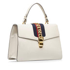 Gucci Sylvie Web Satchel (SHG-RIchpP)