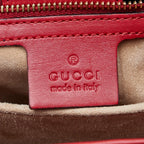 Gucci Sylvie Web Top Handle Satchel