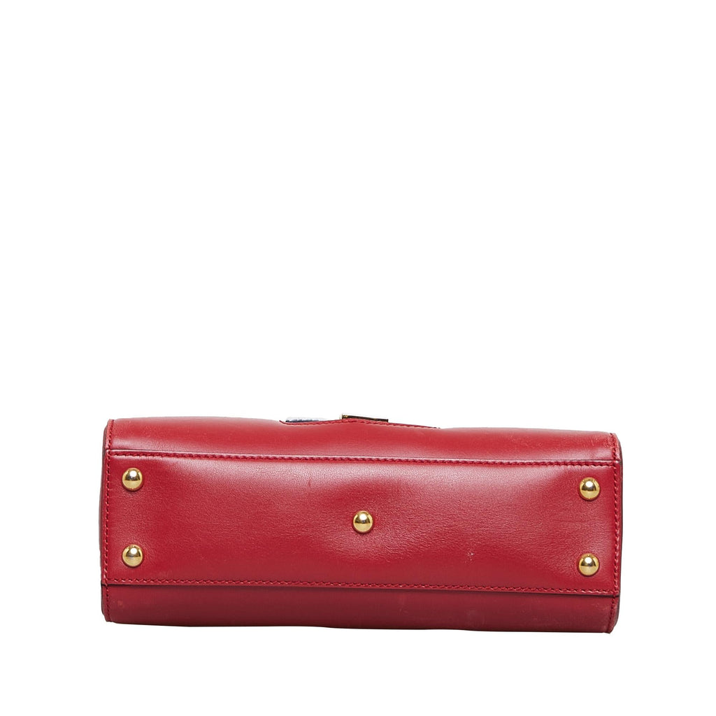 Gucci Sylvie Web Top Handle Satchel