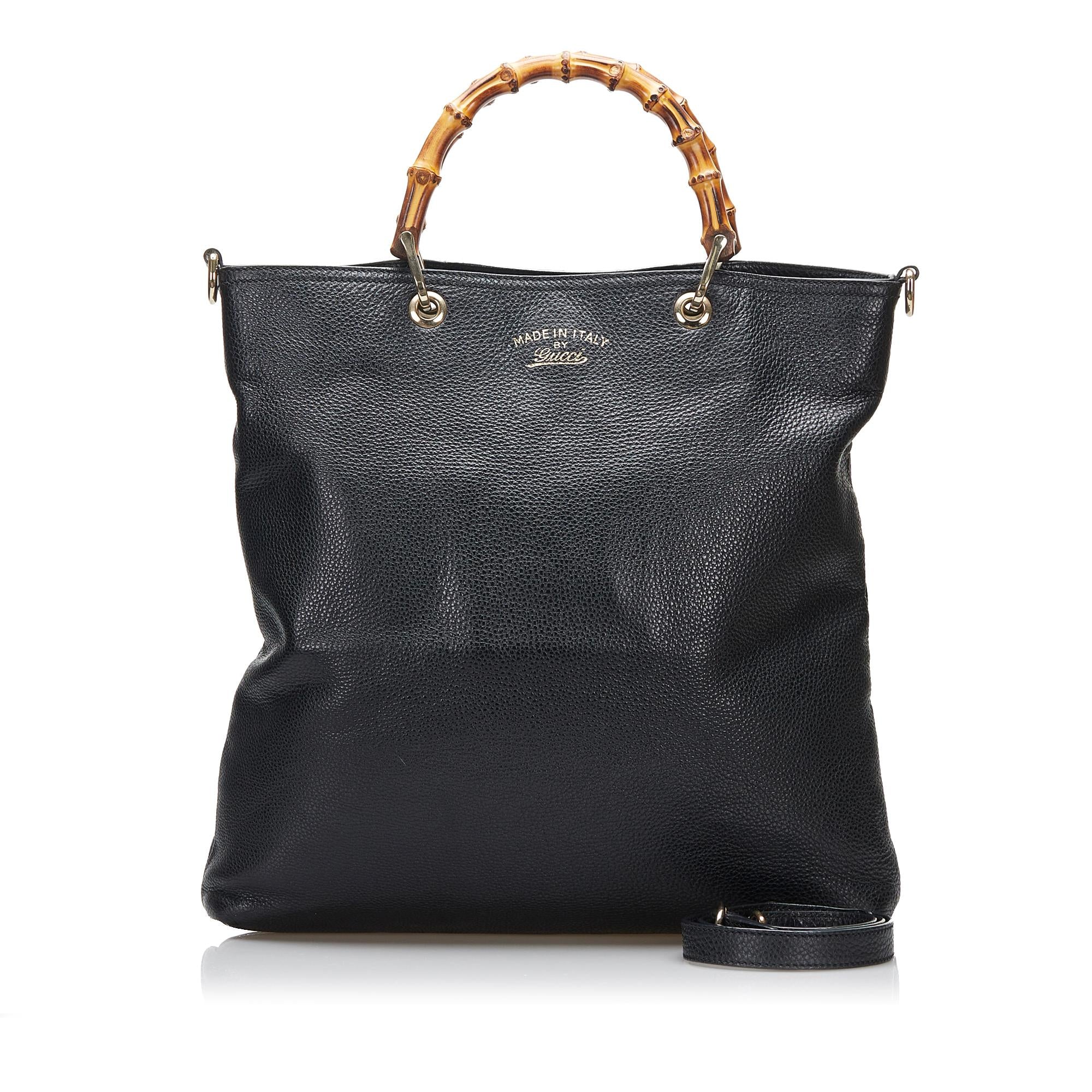 Gucci Tall Bamboo Shopper (SHG-niUYGq)