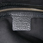 Gucci Tall Leather Bamboo Shopper Tote