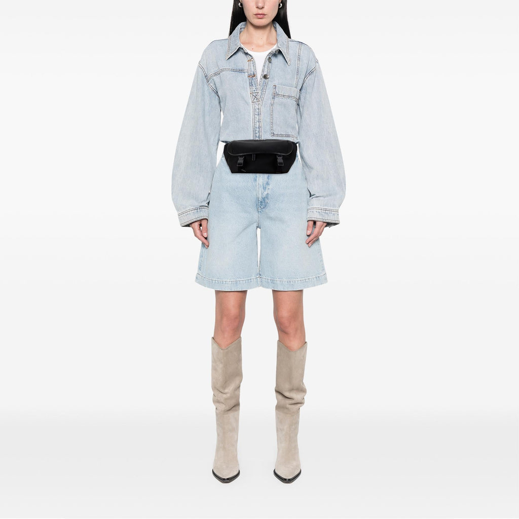 Gucci Techno Canvas Web Belt Bag