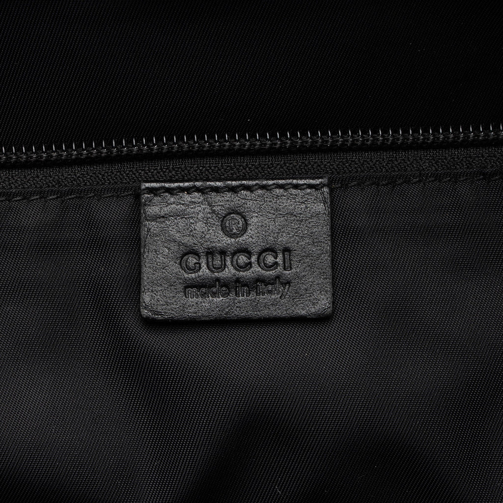 Gucci Techno Canvas Web Buckle Large Tote