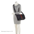 Gucci Techno Canvas Web Flap Messenger Bag (SHF-aNV2dn)