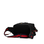 Gucci Techno Canvas Web L Aveugle Par Amour Embroidered Belt Bag