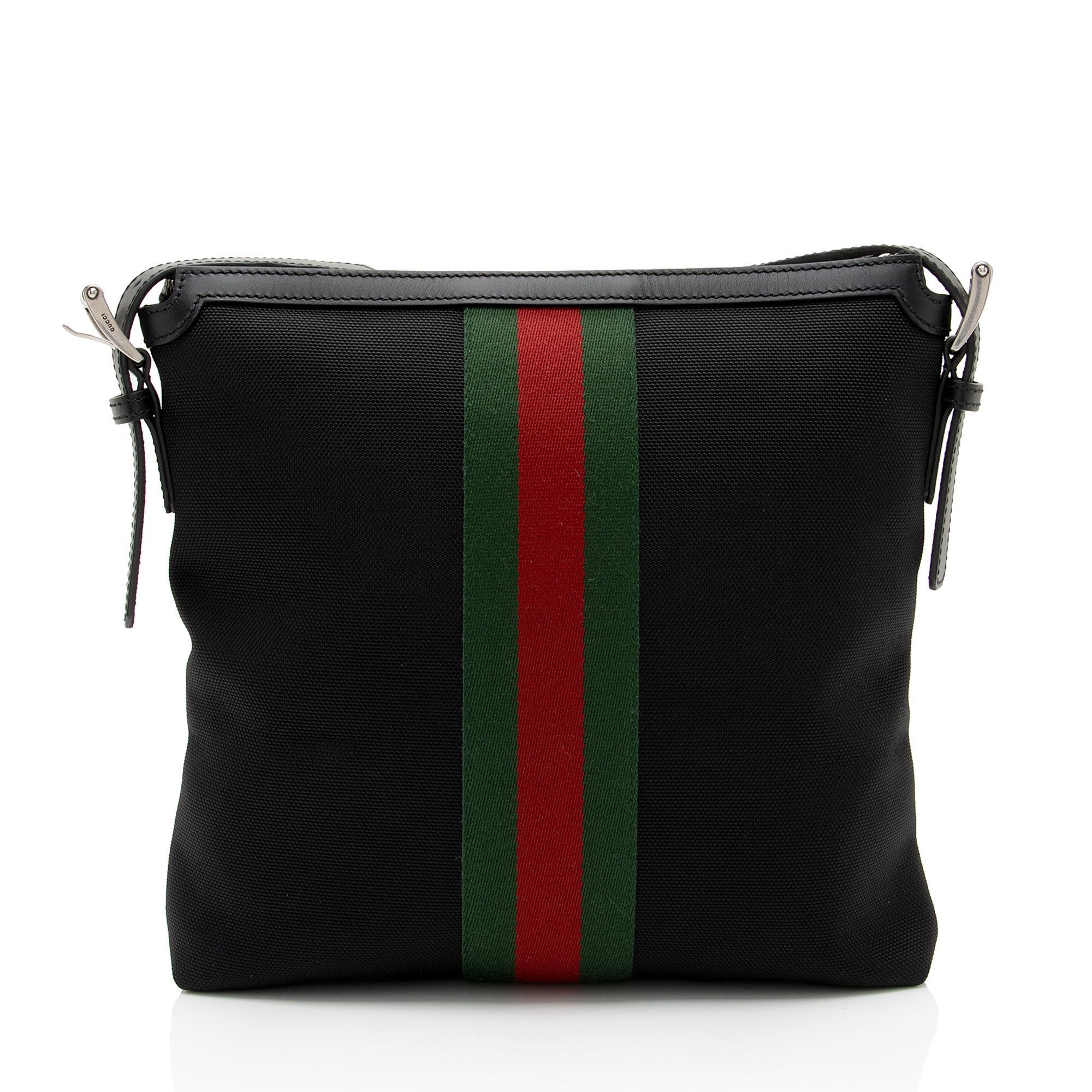 Gucci Techno Canvas Web Messenger Bag (SHF-hSj6G8)