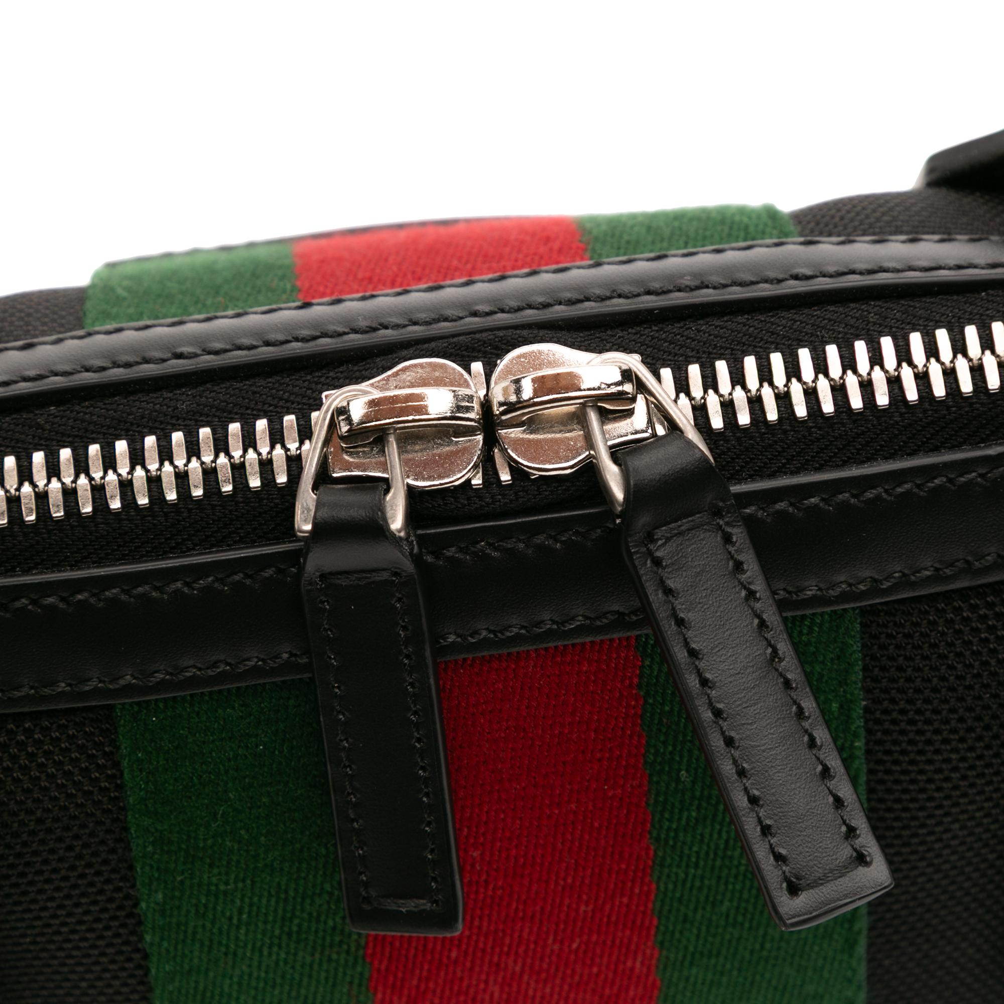 Gucci Techno Canvas Web Satchel