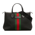 Gucci Techno Canvas Web Satchel