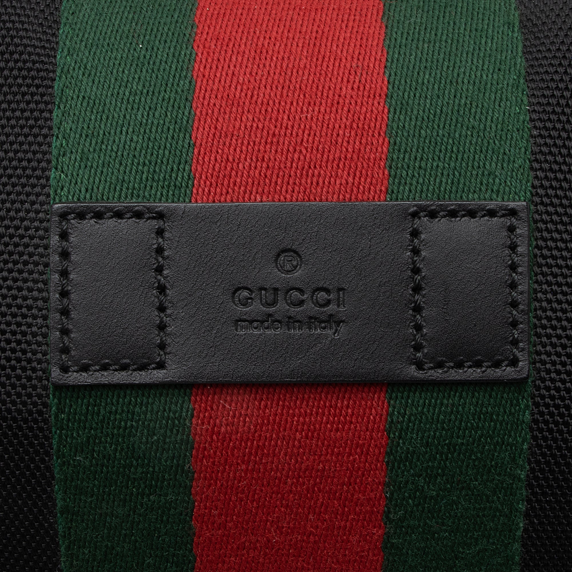 Gucci Techno Canvas Web Travel Duffle Bag (SHF-23259)