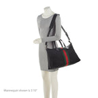 Gucci Techno Canvas Web Travel Duffle Bag (SHF-23259)