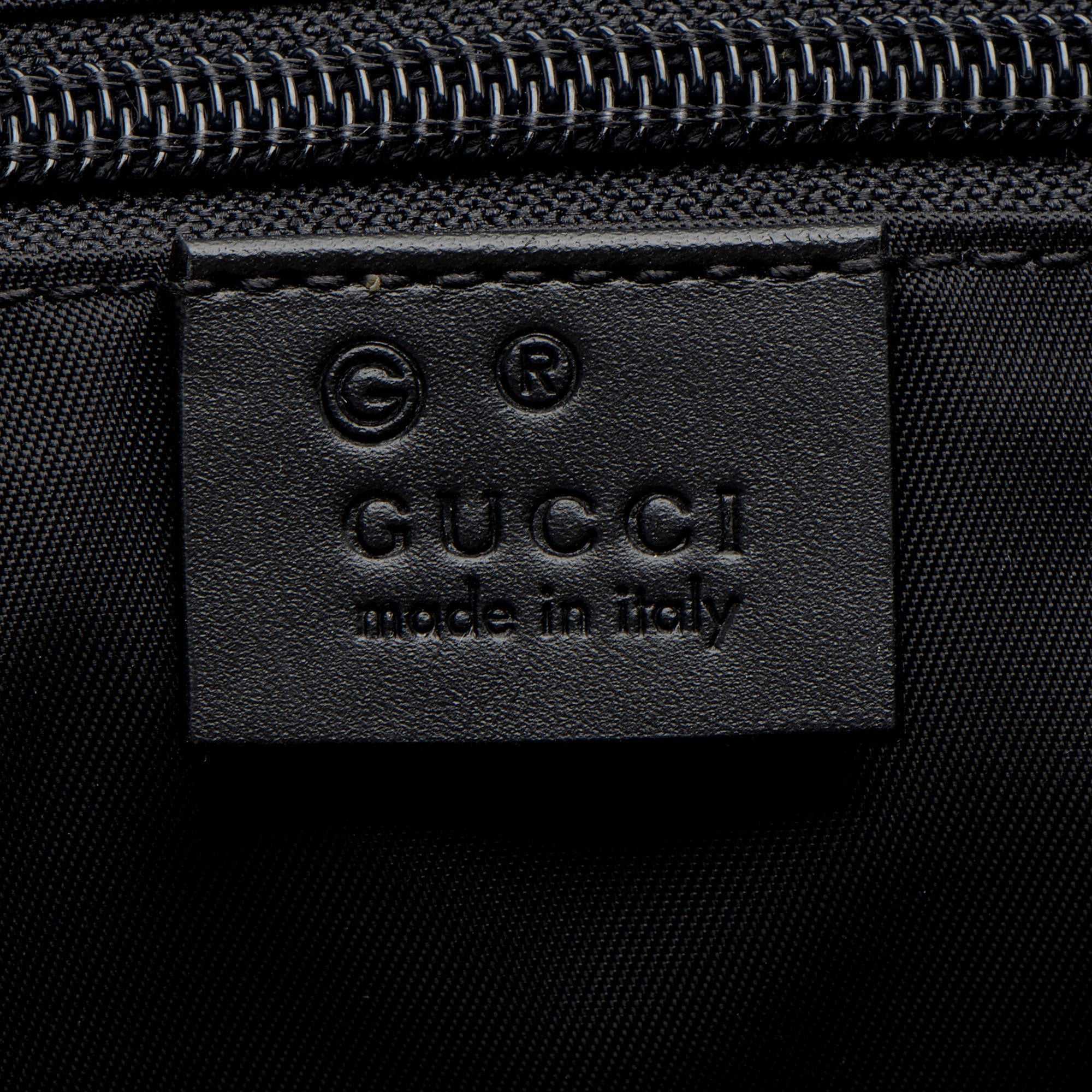 Gucci Techno Canvas Web Vertical Messenger (SHF-QCAJfR)