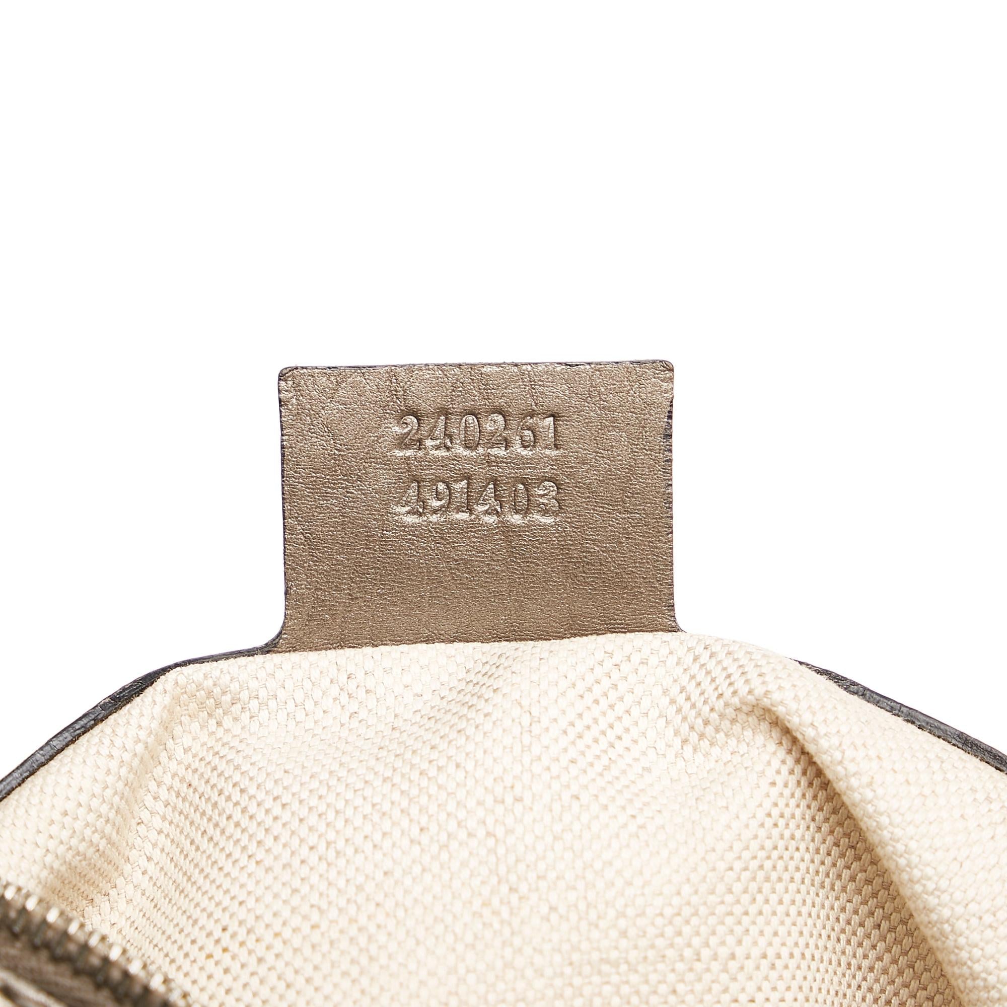 Gucci Techno Horsebit Hobo Bag (SHG-33787)