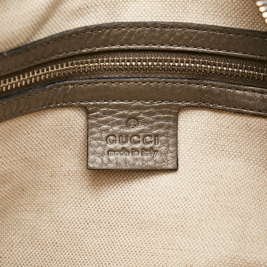 Gucci Techno Horsebit Hobo Bag (SHG-33787)